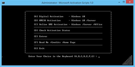 Script to activate windows 7